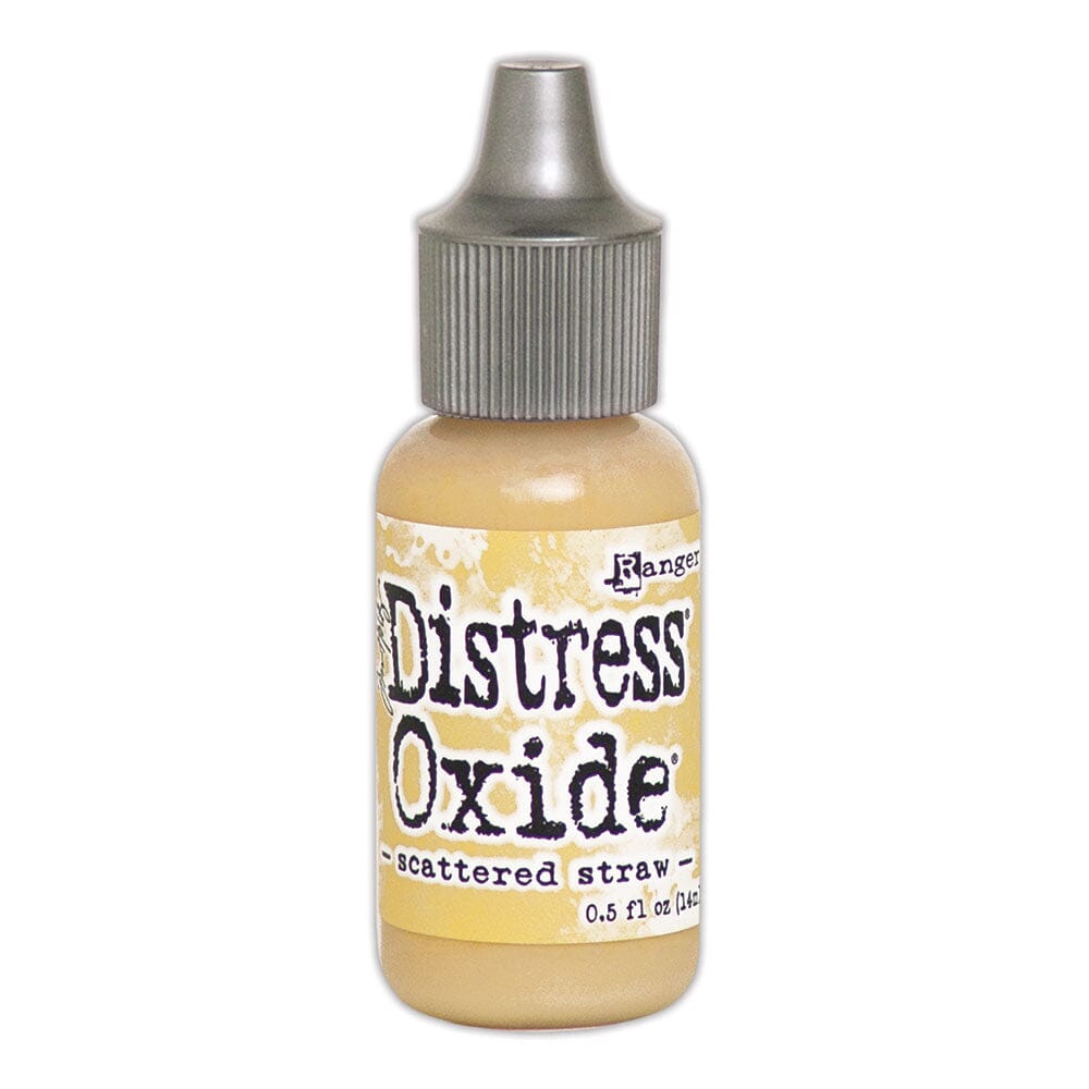 Tim Holtz Distress Oxides Reinker 0.5 fl. oz. - Scattered Straw - The Merri Artist - merriartist.com