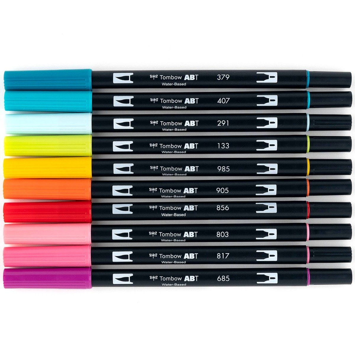 Tombow - Dual Brush Pen Art Markers: Tropical - 10 - Pack - The Merri Artist - merriartist.com