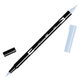 Tombow Dual Brush Pen N95 Cool Gray 1 - The Merri Artist - merriartist.com