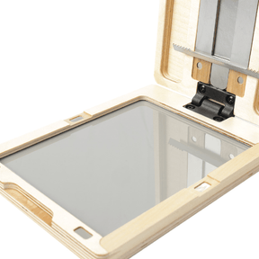 u.go Plein Air - Anywhere Model Acrylic Palette Grey (used with 8.4"x11.25" model) - The Merri Artist - merriartist.com