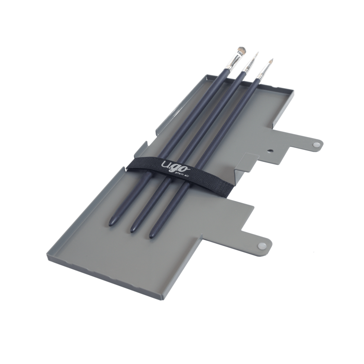 u.go Plein Air - Anywhere Model Metal Side Tray 4"x11" - The Merri Artist - merriartist.com