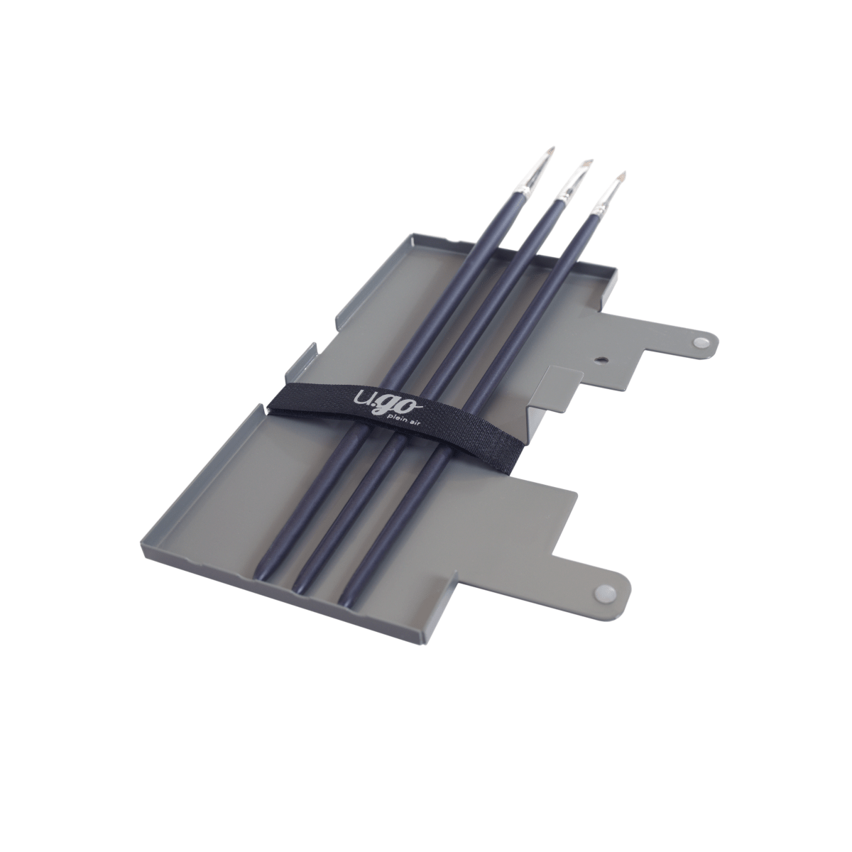 u.go Plein Air - Anywhere Model Metal Side Tray 4"x8" - The Merri Artist - merriartist.com