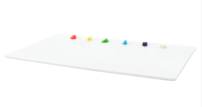 u.go Plein Air - Anywhere Model Plastic Palette White (used with 8.4"x11.25" model) - The Merri Artist - merriartist.com