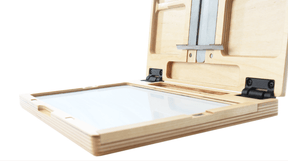 u.go Plein Air - Anywhere Model Plastic Palette White (used with 8.4"x11.25" model) - The Merri Artist - merriartist.com