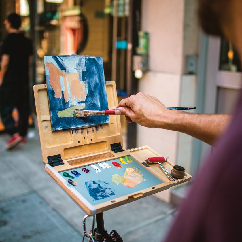 u.go Plein Air - Anywhere Model Pochade Box 8.4"x11.25" - The Merri Artist - merriartist.com