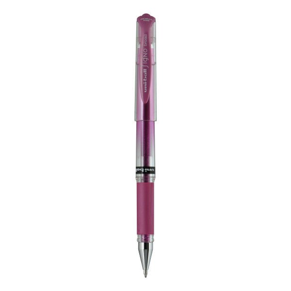 Uni - Ball Signo Broad UM - 153 - Metallic Pink - The Merri Artist - merriartist.com