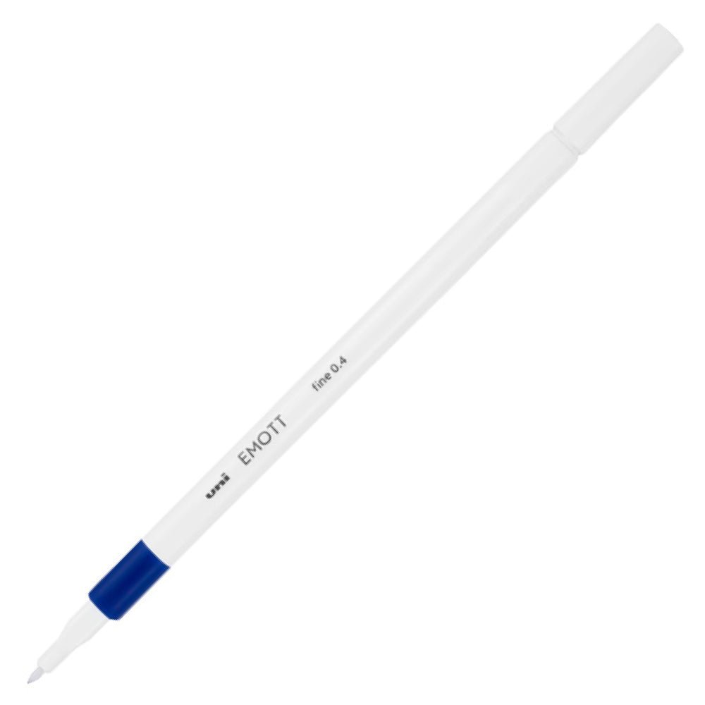 Uni Emott Ever Fine Pen 0.4mm - Blue - The Merri Artist - merriartist.com