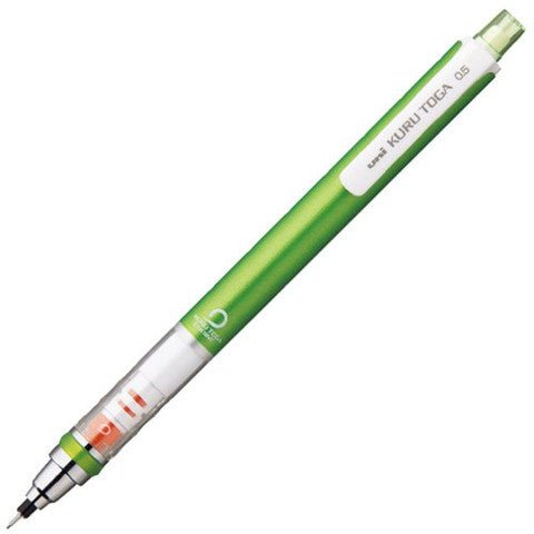 Uni Nano Kuro Toga 0.5 mm Mechanical Pencil - Green - The Merri Artist - merriartist.com