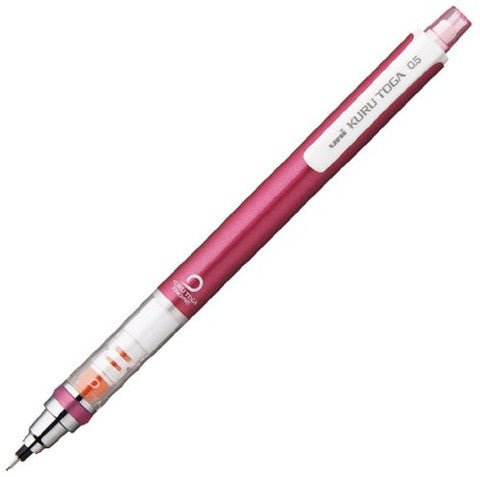 Uni Nano Kuro Toga 0.5 mm Mechanical Pencil - Pink - The Merri Artist - merriartist.com