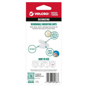 VELCRO Brand Removable Mounting Circles - Pack of 56 (28 sets) 0.375" - The Merri Artist - merriartist.com