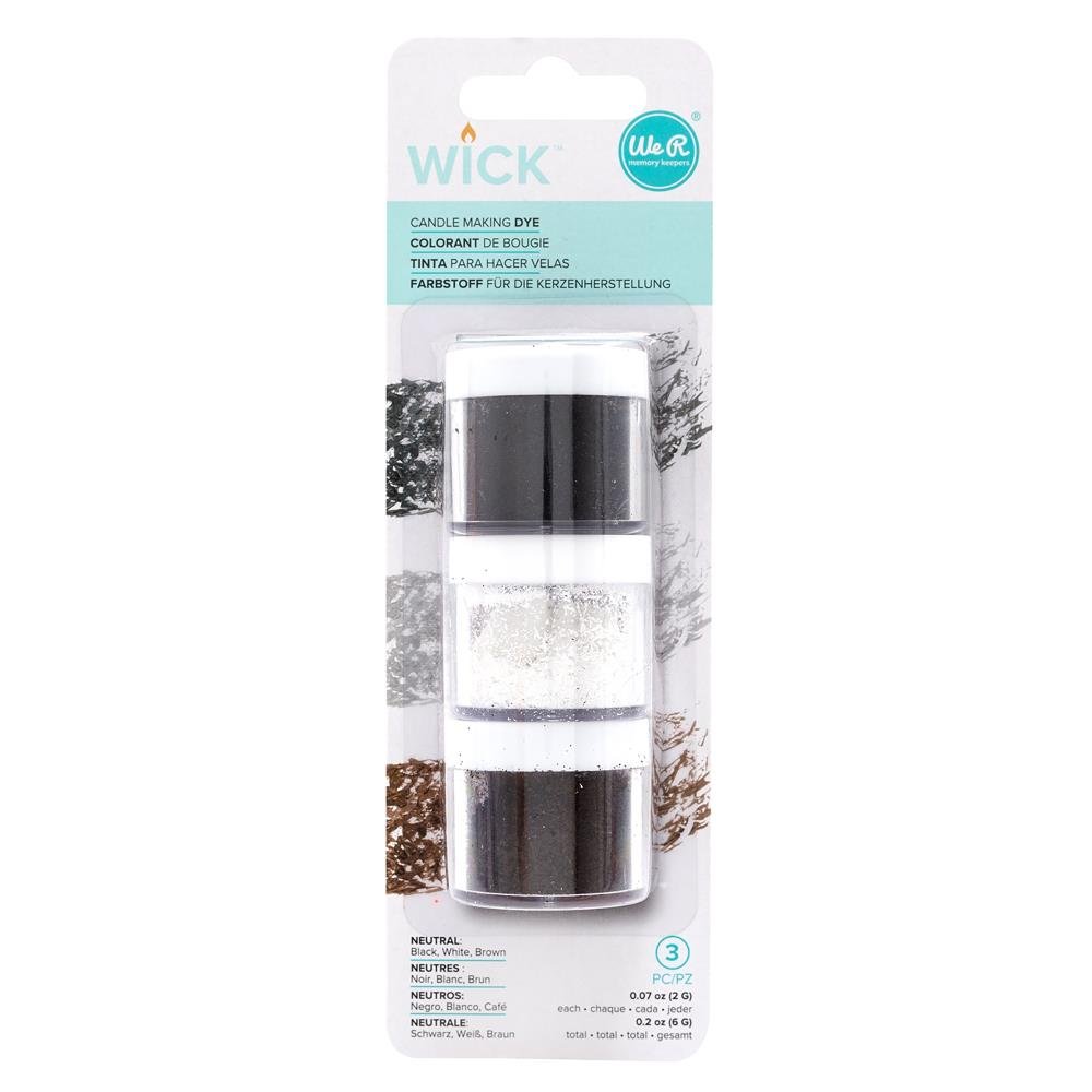 We R Makers Candle Wax Dye - Set of 3 Neutral Colors (2 grams each) - The Merri Artist - merriartist.com