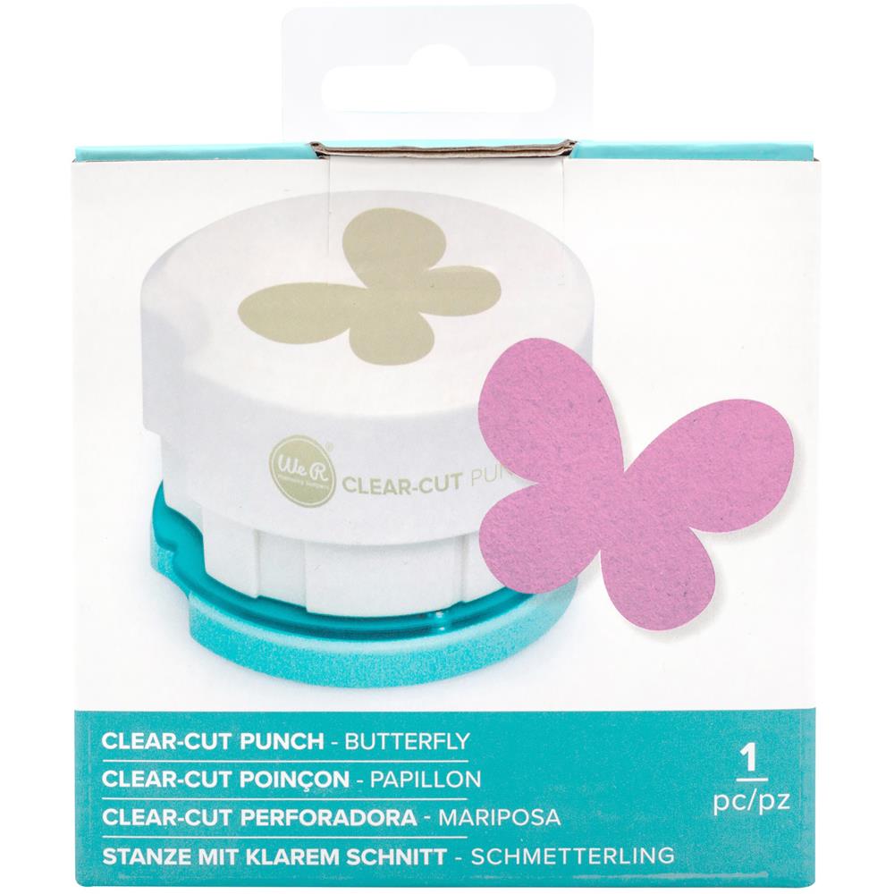 We R Makers Clear - Cut Punch - 2" Butterfly - The Merri Artist - merriartist.com
