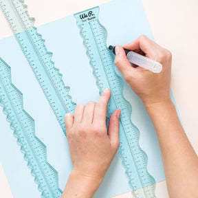 We R Makers Tear Guide Rulers - The Merri Artist - merriartist.com