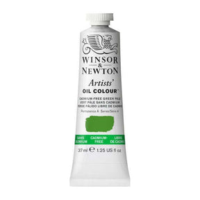 Winsor & Newton Artist Oil Cadmium Free Green Pale 37ml - The Merri Artist - merriartist.com