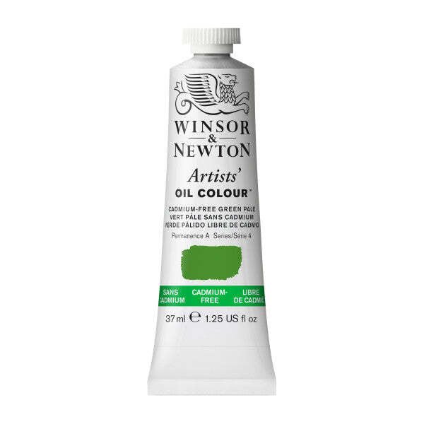 Winsor & Newton Artist Oil Cadmium Free Green Pale 37ml - The Merri Artist - merriartist.com