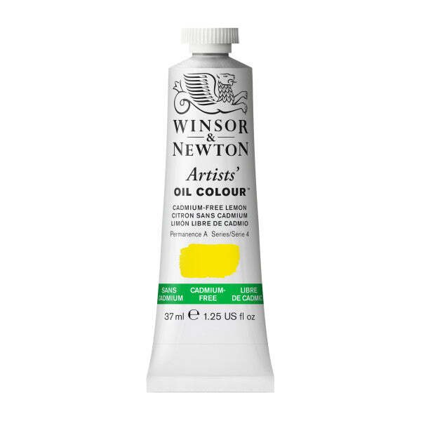 Winsor & Newton Artist Oil Cadmium Free Lemon 37ml - The Merri Artist - merriartist.com