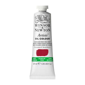 Winsor & Newton Artist Oil Cadmium Free Red Deep 37ml - The Merri Artist - merriartist.com