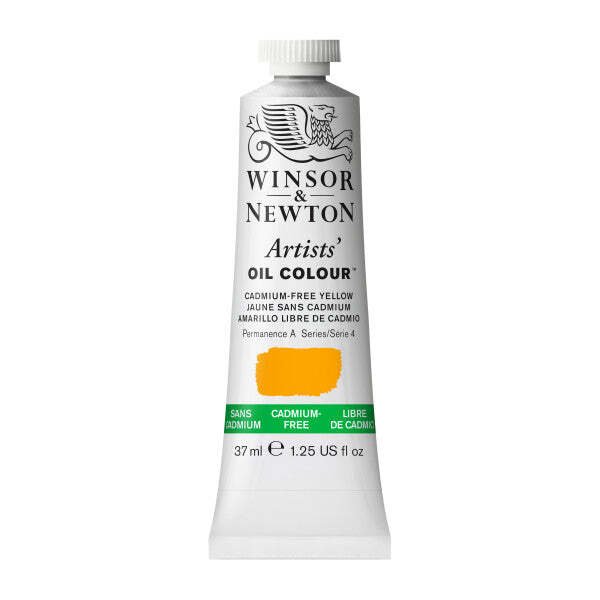Winsor & Newton Artist Oil Cadmium Free Yellow 37ml - The Merri Artist - merriartist.com