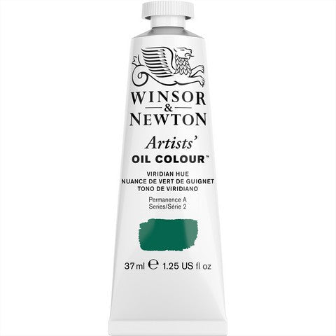 Winsor & Newton Artist Oil Viridian Hue 37ml - The Merri Artist - merriartist.com