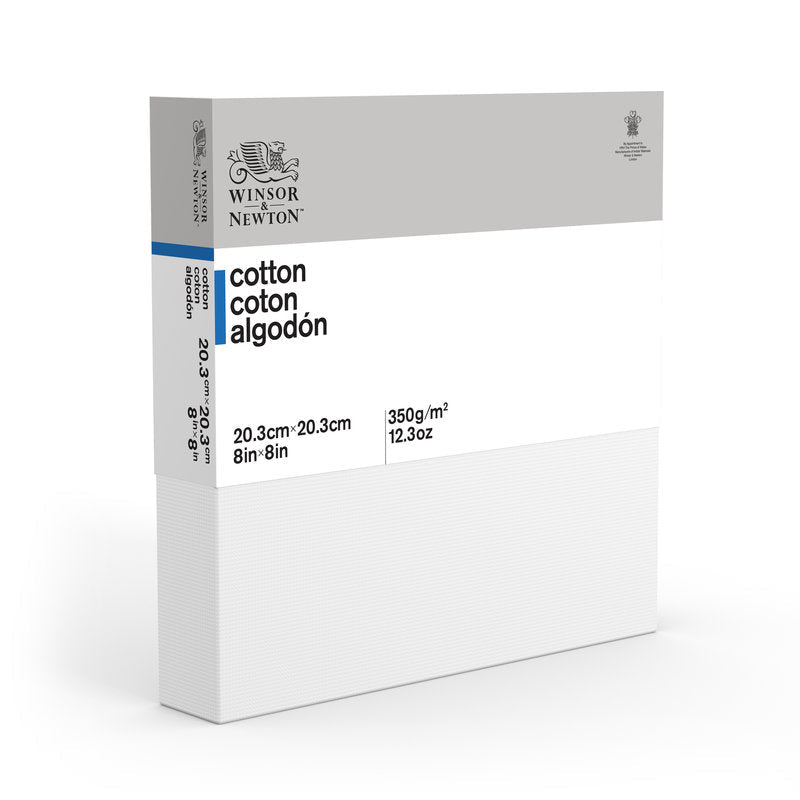 Winsor & Newton Classic Cotton Deep Edge Stretched Canvas (1.37" Deep) - 8"x8" - The Merri Artist - merriartist.com