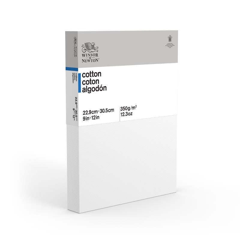 Winsor & Newton Classic Cotton Deep Edge Stretched Canvas (1.37" Deep) - 9"x12" - The Merri Artist - merriartist.com