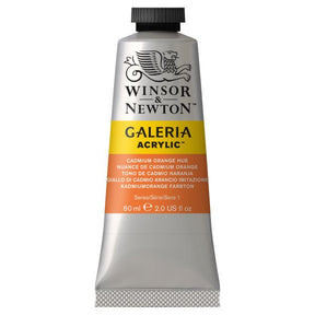 Winsor & Newton Galeria Acrylic Cadmium Orange Hue 60 ml - The Merri Artist - merriartist.com