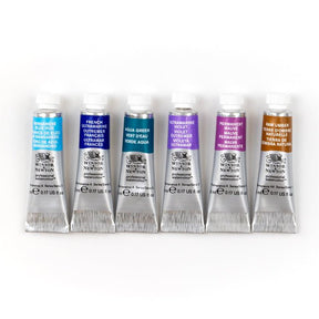 Winsor & Newton Professional Watercolor Granulating Set - 6 x 5ml tubes - The Merri Artist - merriartist.com