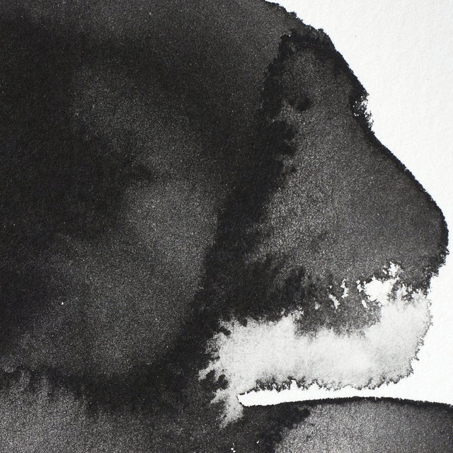 Winsor & Newton Professional Watercolor Lamp Black 14ml - The Merri Artist - merriartist.com