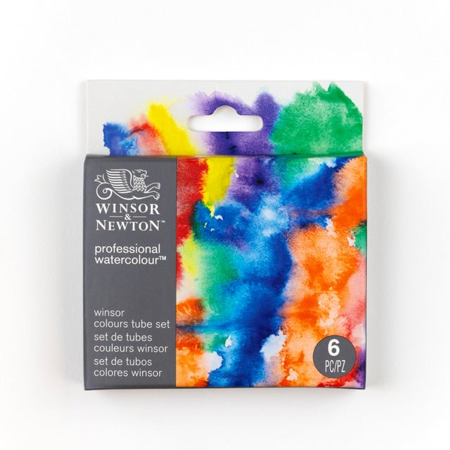 Winsor & Newton Professional Watercolor Winsor Colors Set - 6 x 5ml tubes - The Merri Artist - merriartist.com