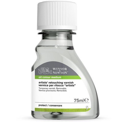 Winsor & Newton Retouching Varnish 75 ml (2.5 fl oz) - The Merri Artist - merriartist.com