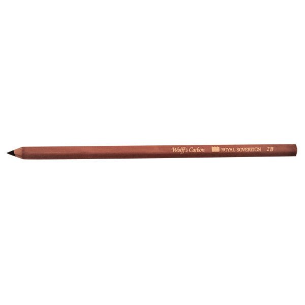 Wolff's Carbon Pencil - 2B - The Merri Artist - merriartist.com