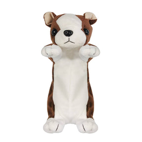 Wrapables.com - Wrapables Cute Puppy Pouch Plush Pencil Case - Beagle - The Merri Artist - merriartist.com