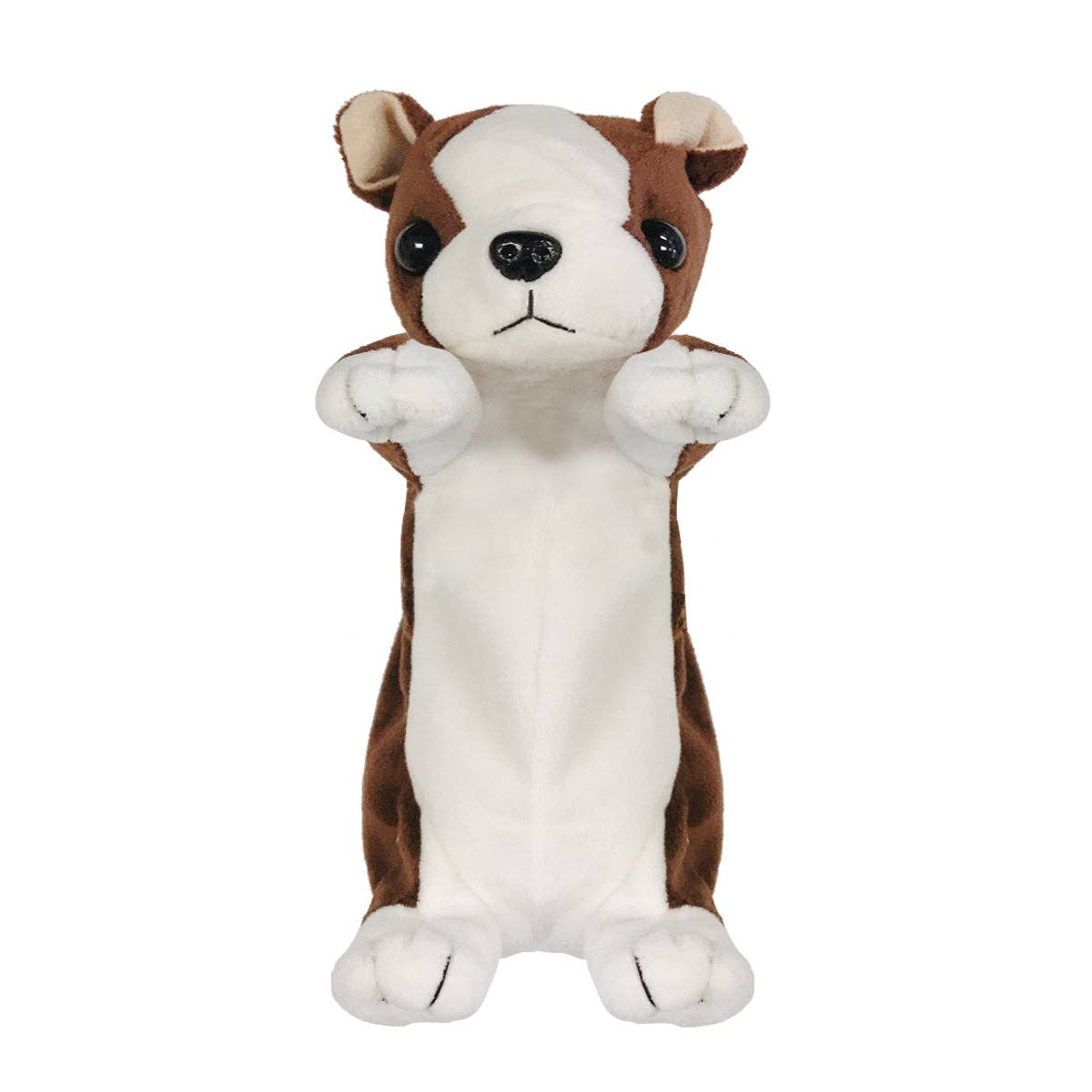 Wrapables.com - Wrapables Cute Puppy Pouch Plush Pencil Case - Boxer - The Merri Artist - merriartist.com