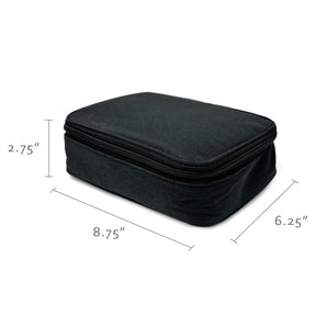 Wrapables.com - Wrapables Large Capacity 72 Slot Pencil Case - Black - The Merri Artist - merriartist.com