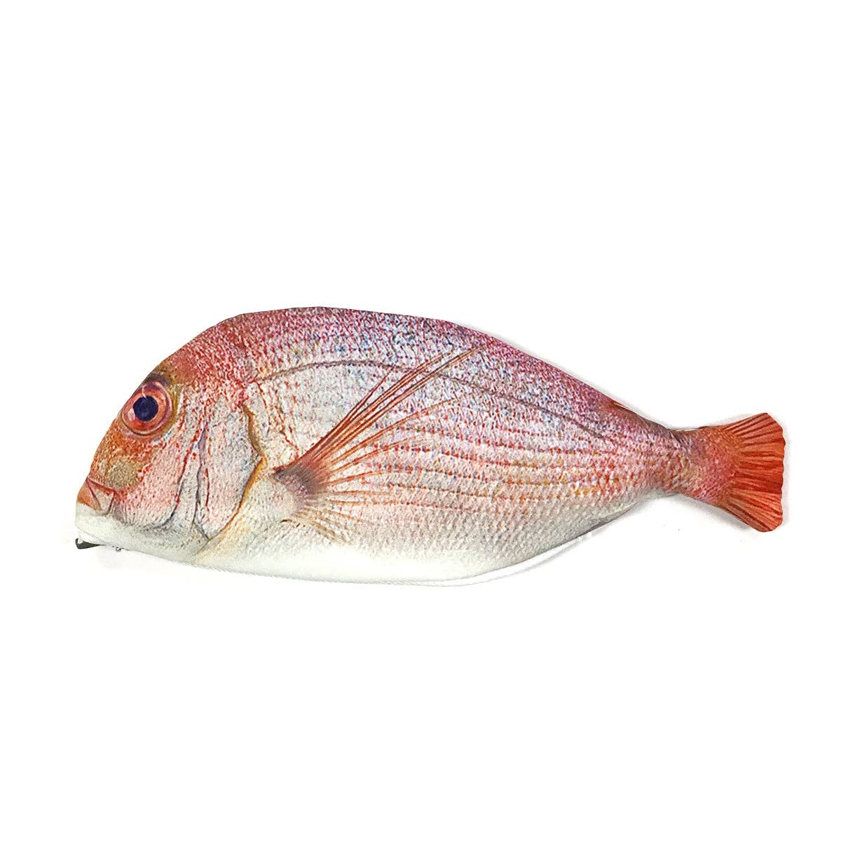 Wrapables.com - Wrapables Novelty Fish Style Pencil Case - Red - The Merri Artist - merriartist.com