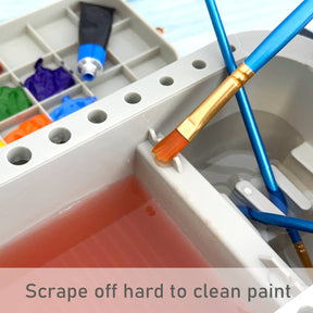 Wrapables.com - Wrapables Paint Brush Cleaner, Artist Paint Brush Holder - The Merri Artist - merriartist.com