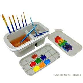 Wrapables.com - Wrapables Paint Brush Cleaner, Artist Paint Brush Holder - The Merri Artist - merriartist.com