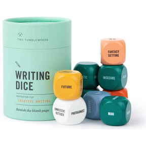 Writing Dice - Inspiration For Creative Writing - The Merri Artist - merriartist.com