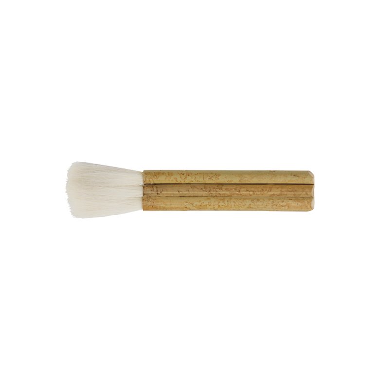 Yasutomo BH3 – Pipe Handle Hake Brush - 1 inch - The Merri Artist - merriartist.com