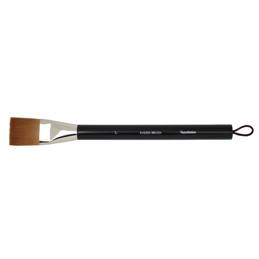 Yasutomo Fusion Brush Flat 1" - The Merri Artist - merriartist.com