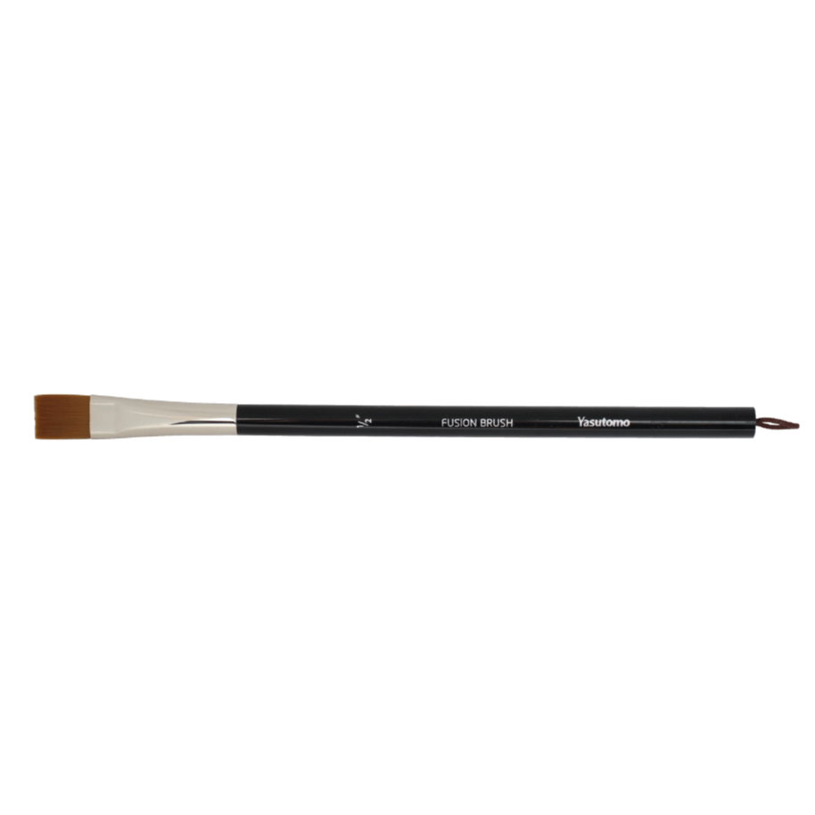 Yasutomo Fusion Brush Flat 1/2" - The Merri Artist - merriartist.com
