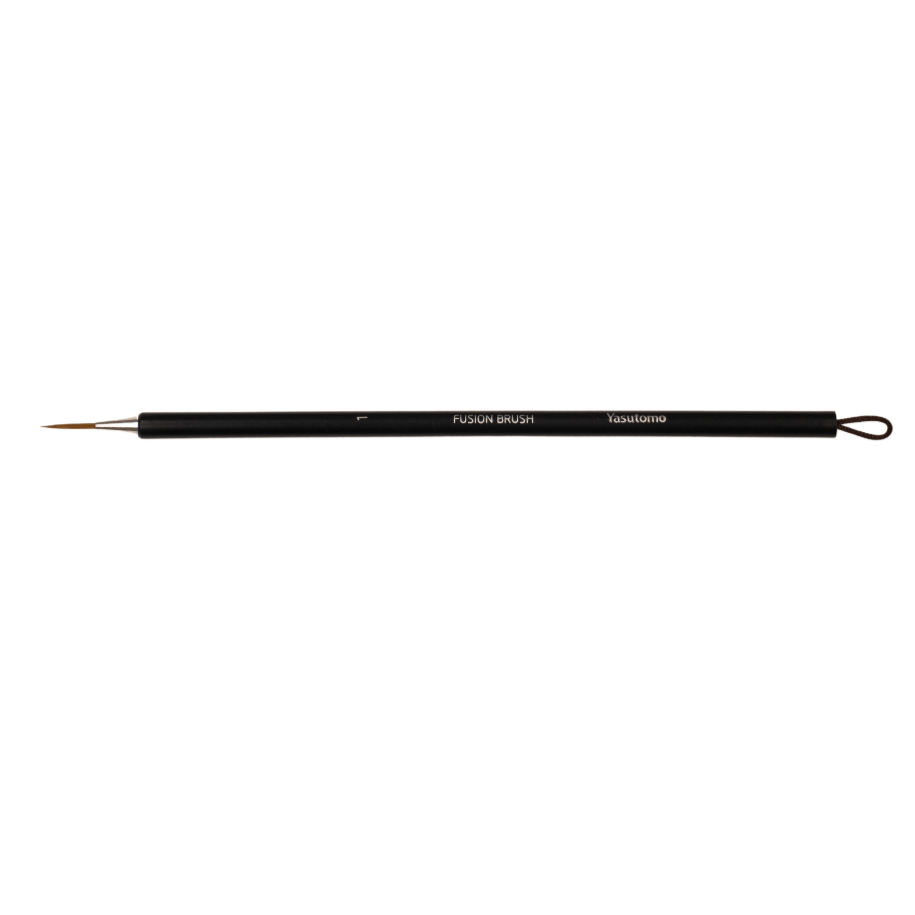 Yasutomo Fusion Brush Size 1 (1/16" x 7/16") - The Merri Artist - merriartist.com