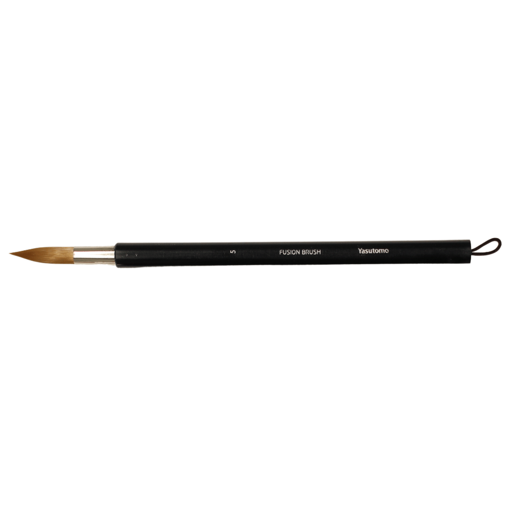 Yasutomo Fusion Brush Size 5 (5/16" x 1 1/4") - The Merri Artist - merriartist.com