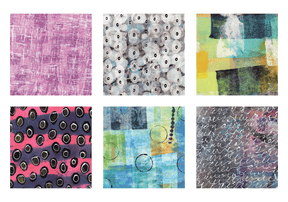 Yasutomo Origami Painted Paper Hodge Podge 6 Patterns 24 Sheets - The Merri Artist - merriartist.com