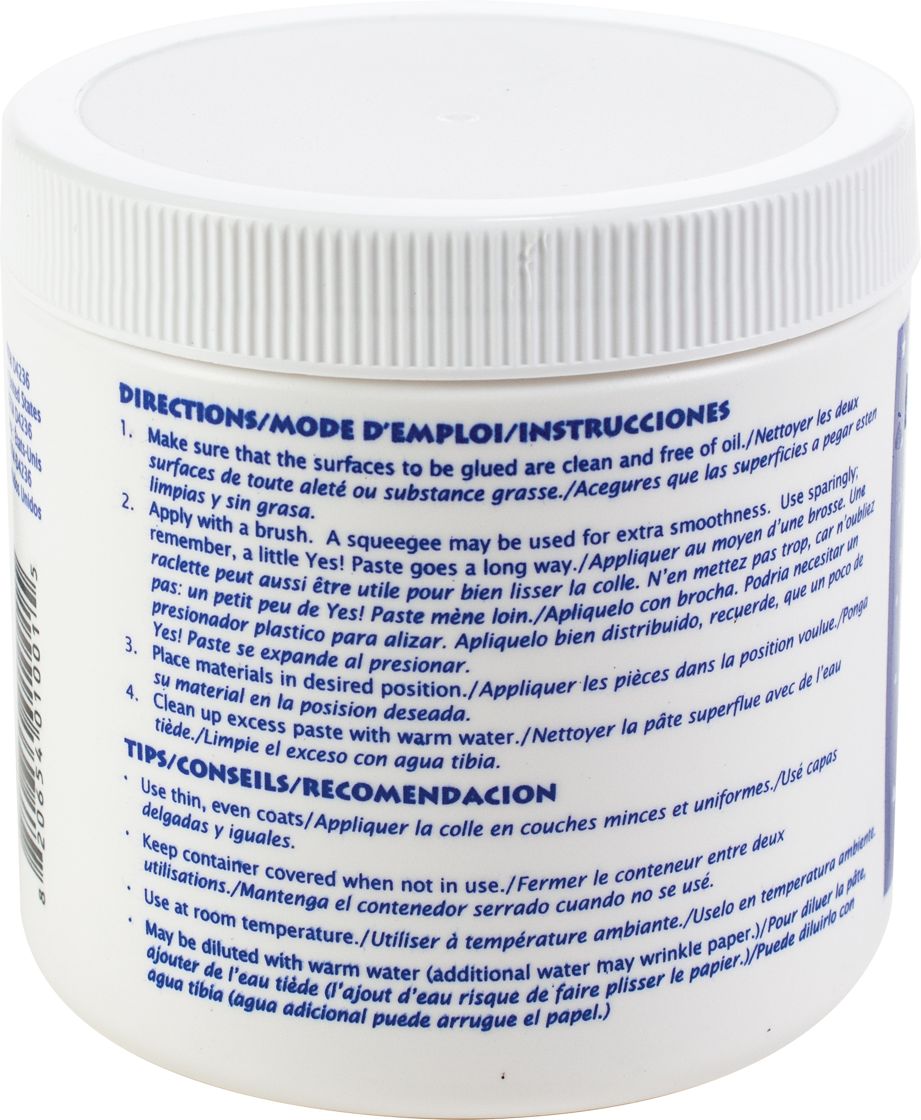 YES! Paste - All Purpose Stik Flat Glue 16 oz. - The Merri Artist - merriartist.com