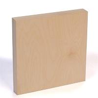 American Easel Cradled Birch Panel - 10x10 inch - 1 5/8 inch Deep - Natural - merriartist.com