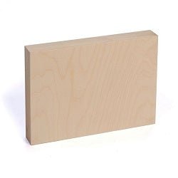 American Easel Cradled Birch Panel - 16x20 inch - 1 5/8 inch Deep - Natural - merriartist.com