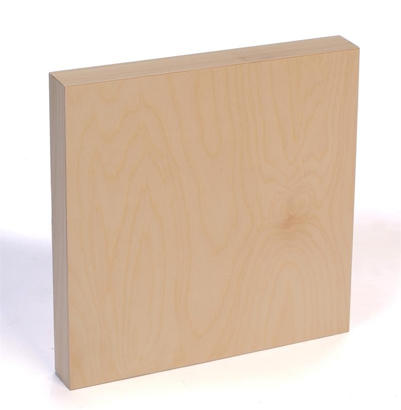 American Easel Cradled Birch Panel - 5x5 inch - 7/8 inch Deep - Natural - merriartist.com