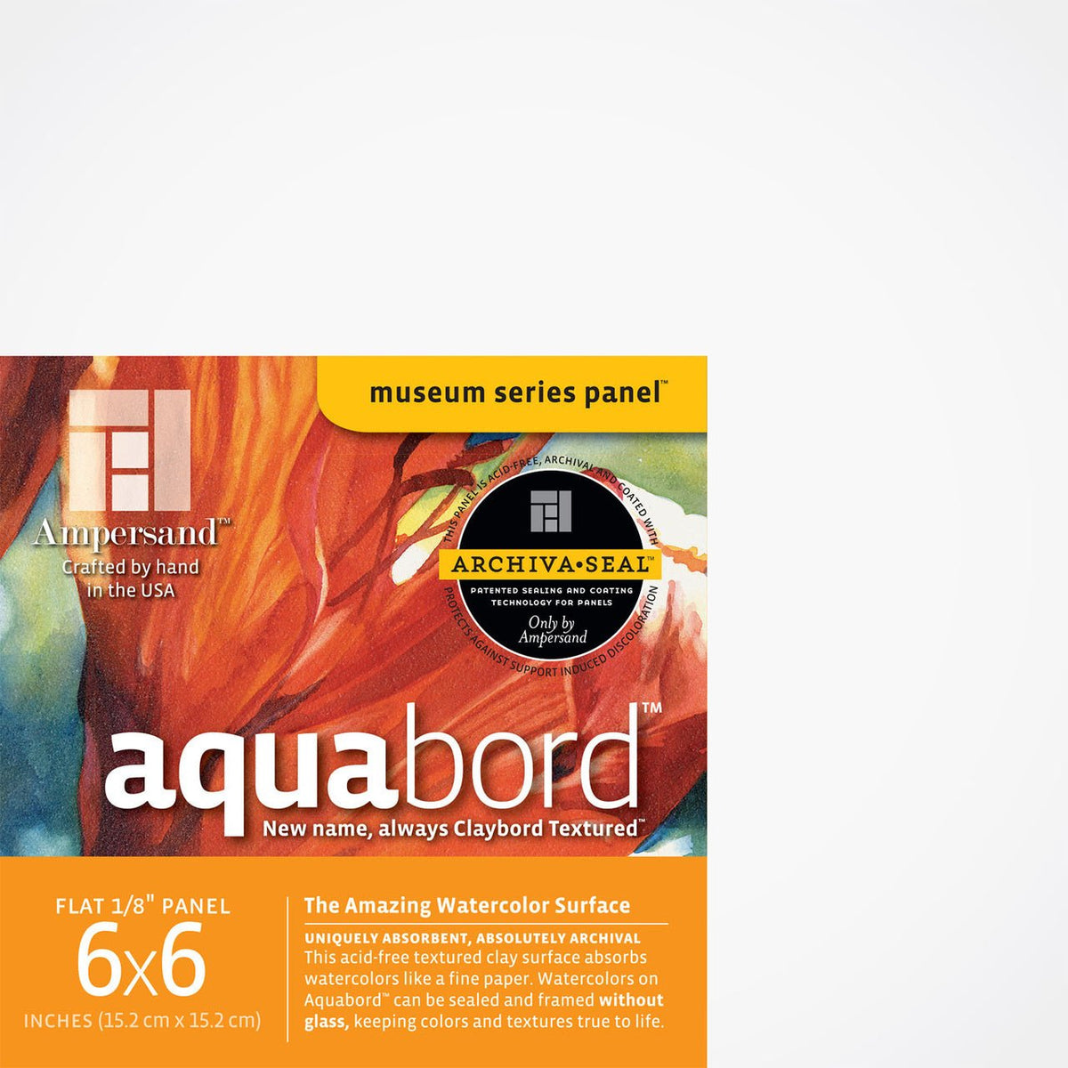 Ampersand Aquabord - 6X6 (4 pack) - merriartist.com