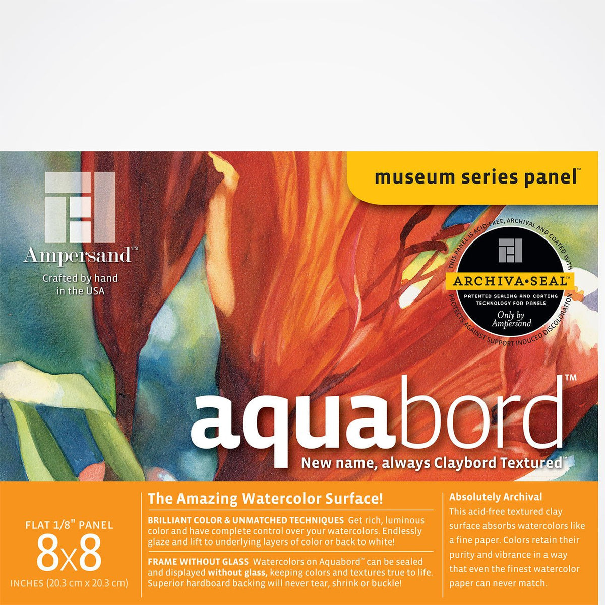 Ampersand Aquabord - 8X8 - merriartist.com